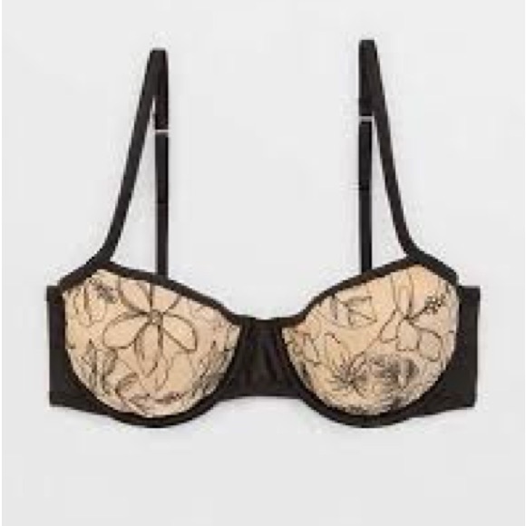 Aerie unlined balconette bra - new with tags, 32C - Picture 2 of 8